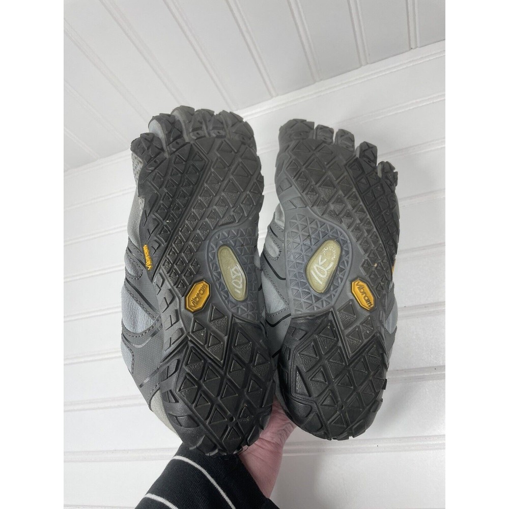 Vibram Run Five Fingers V Trail Size 7.5-8 EU 39 Gray & Orange - Picture 6 of 6
